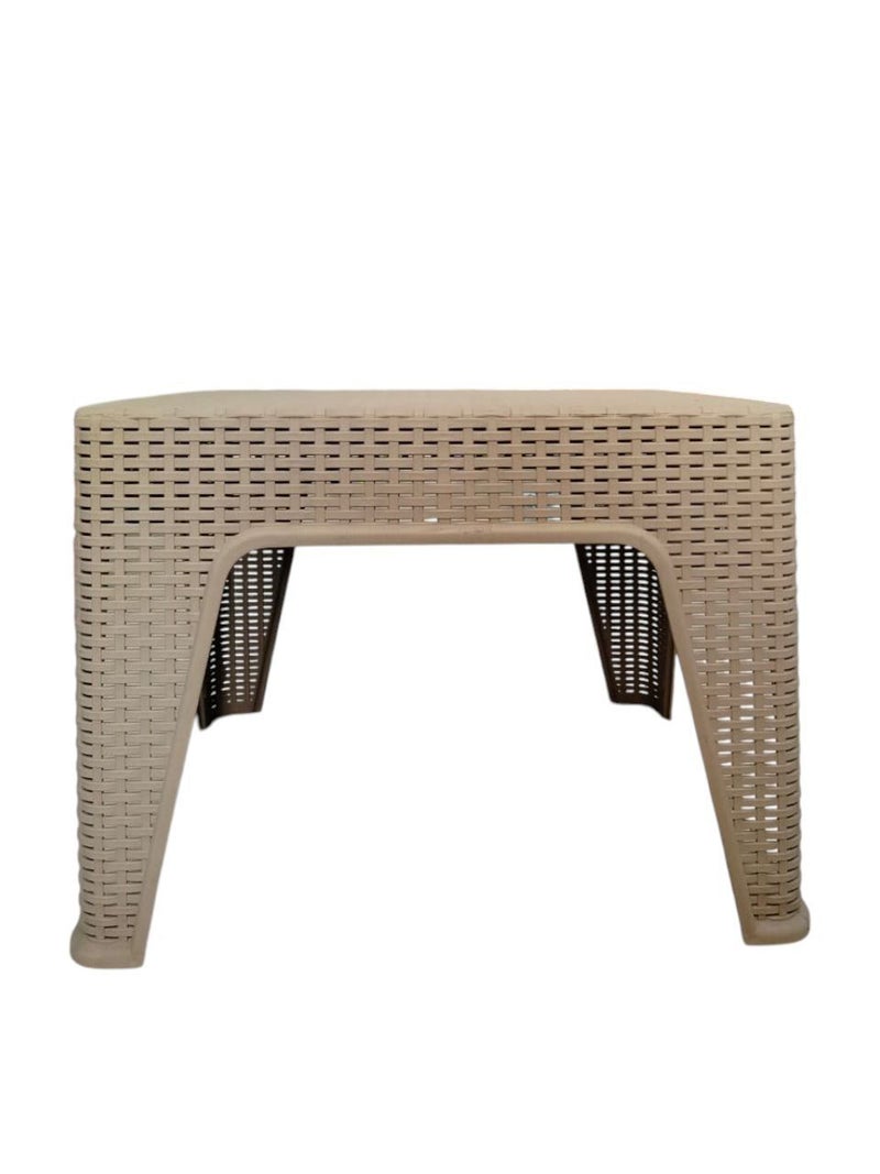 خورشيد للبلاستيك ترابيزة بلاستيكية ماسة من خورشيد بلاست للبلاستيك - كافيه - Image 2